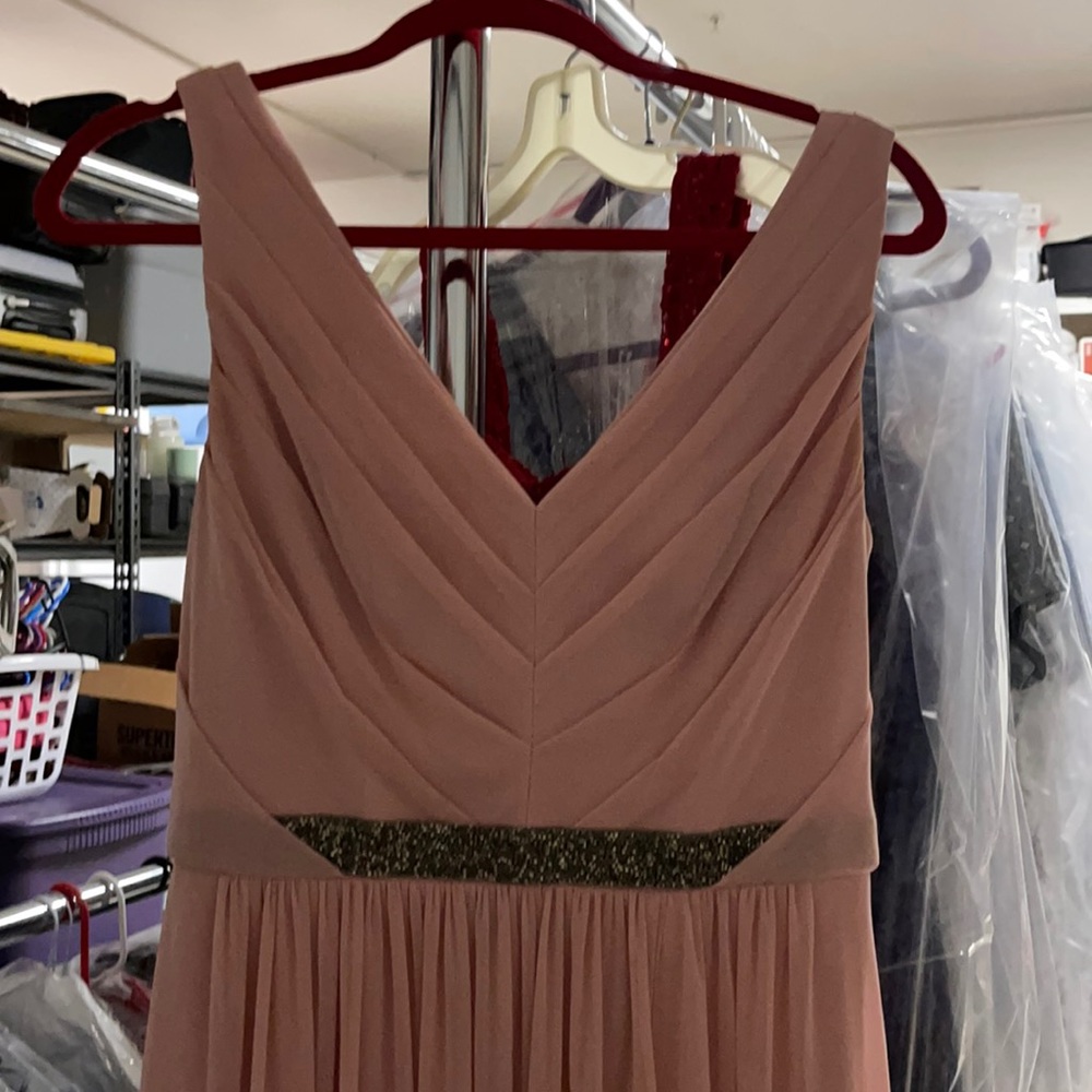 David’s bridal blush pink formal dress - Picture 2 of 5